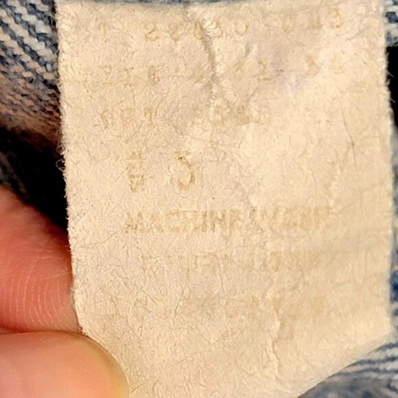 Vintage 80s Denim Mini Skirt Women Small 4 Light Wash Casual High Rise Blue Jean - Picture 4 of 14